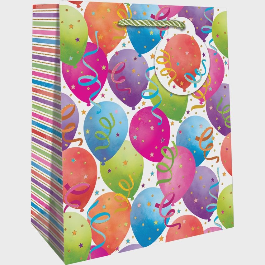 Gift Bag - Balloons Medium