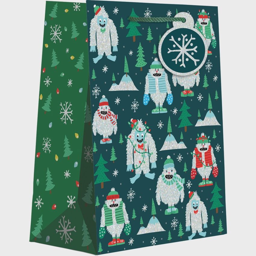 Holiday Gift Bag - Yeti for the Holidays - Large