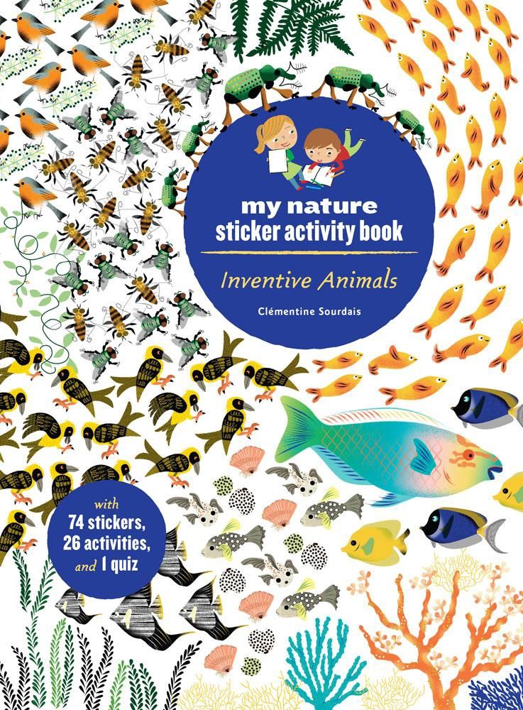 My Nature Sticker Activity Book: inventive Animals