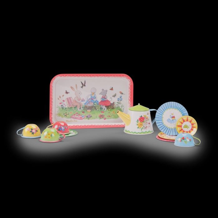 Tea Party in a Suitcase Metal Set - The Big Family