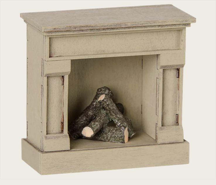 Fireplace, Mouse - Off White
