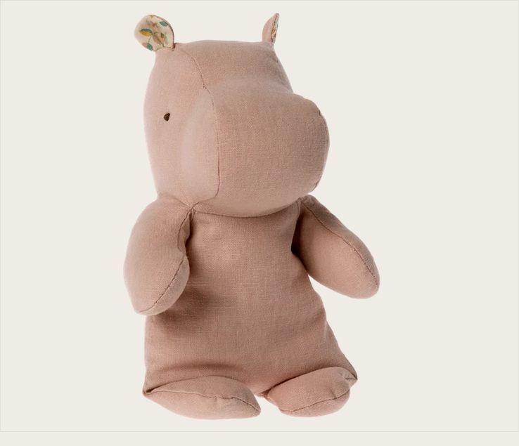 Small Hippo - Soft Rose