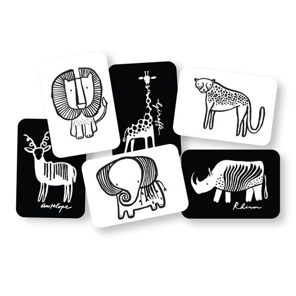 Art Cards for Baby - Safari