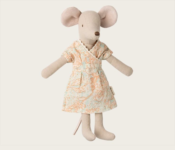 Mum Mouse - paisley dress
