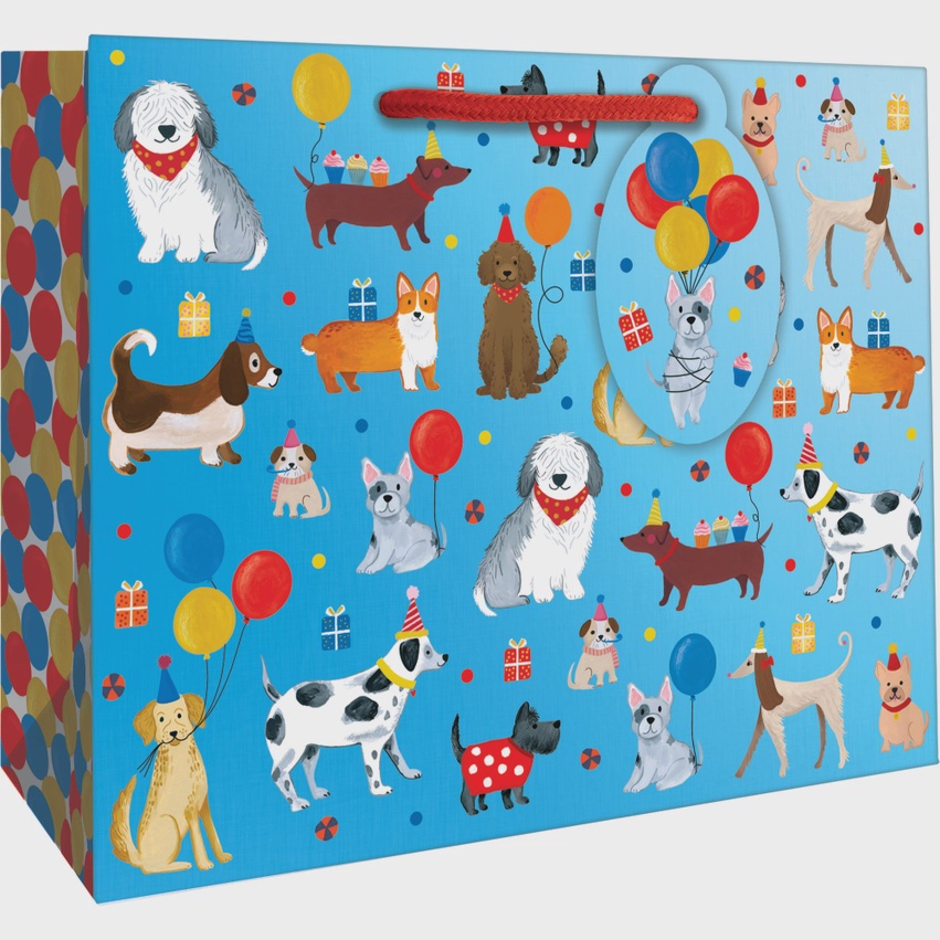 Gift Bag - Party Dogs - Large