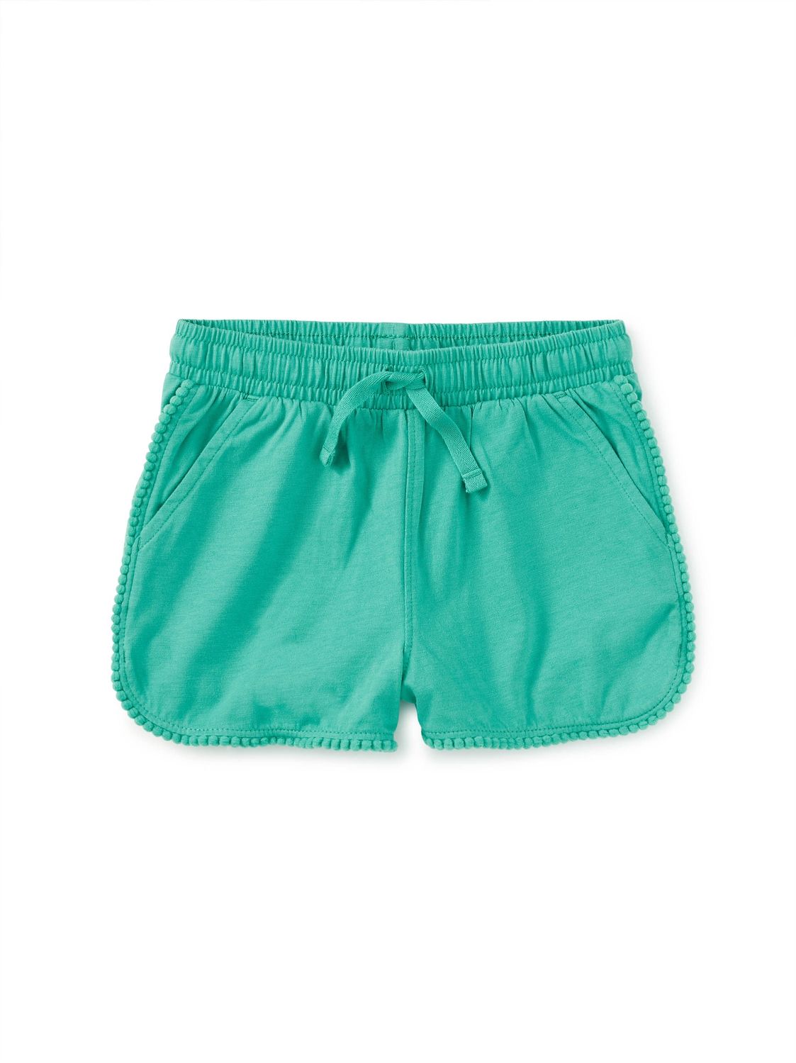 Pom-Pom Gym Shorts - Glaze Blue