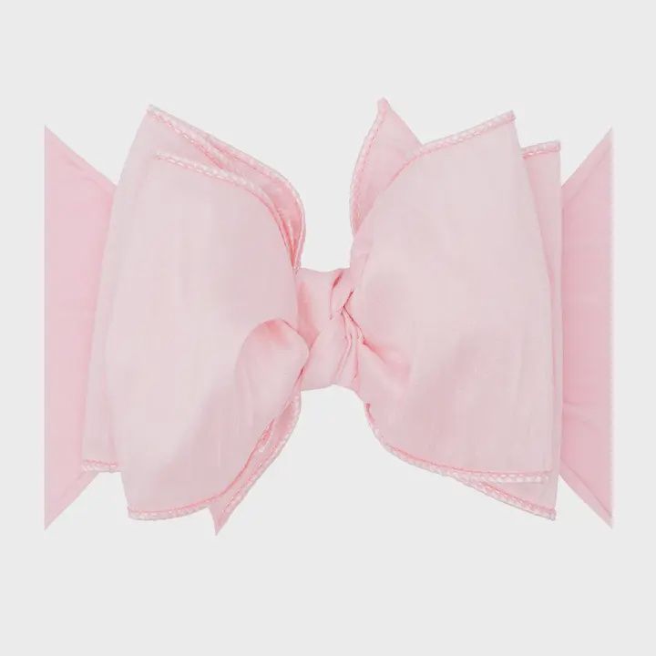 Faux Silk Classic Bow Headband