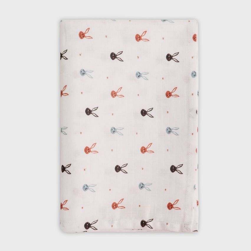 Mini Bunnies Swaddle Blanket