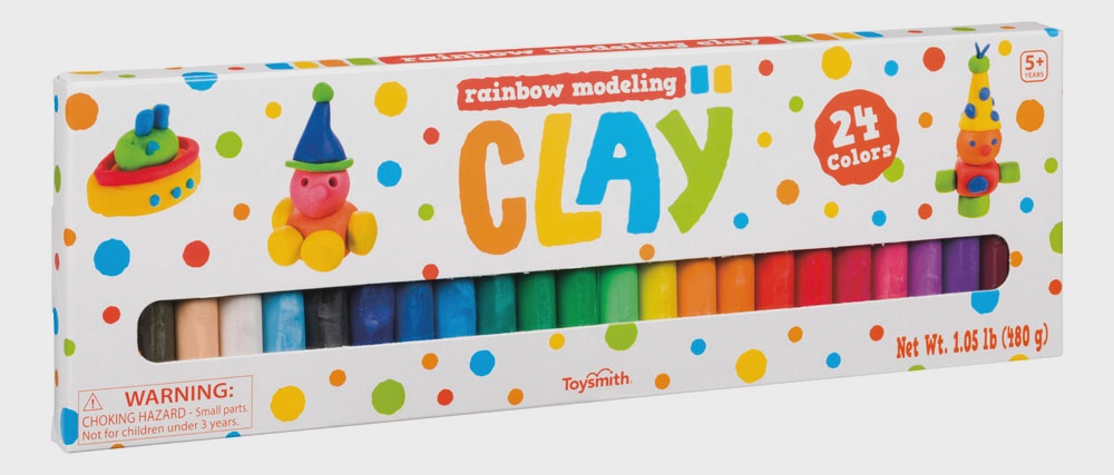 Rainbow Clay, 24 Colors