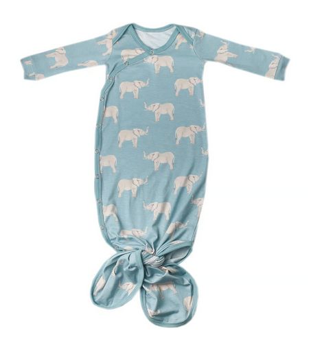 Peanut Newborn Knotted Gown