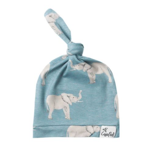 Peanut Top Knot Hat 0-4m