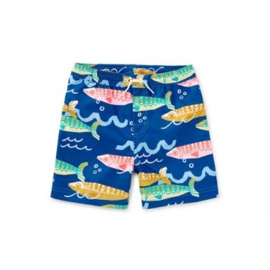 Mid-Length Swim Trunks - Sardinas del Mar
