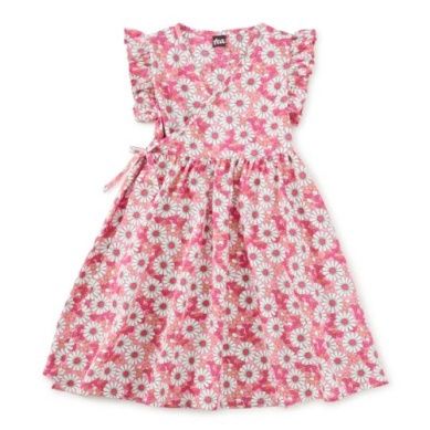 Full Sweep Wrap Dress - Daisy Deluxe