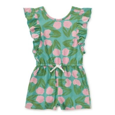 Futter Sleeve Romper - Carnation Floral