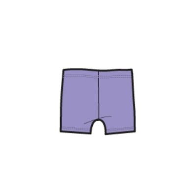 Somersault Shorts - Paisley Purple