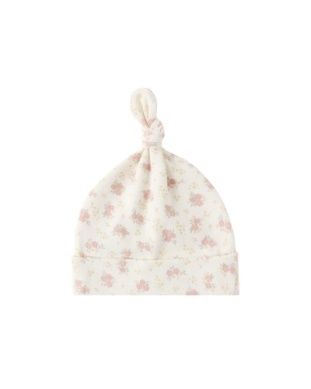 Knotted Baby Hat -Flower Field