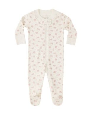 Zip Long Sleeve Sleeper Footie - Flower Field