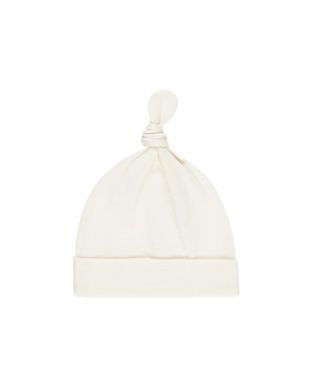 Knotted Baby Hat - Natural