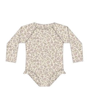 Olivia Rashguard One-Piece Dahlia Swimsuit