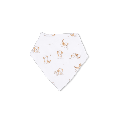 Bamboo Bandana Bib - Explorer Puppy