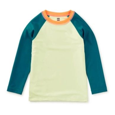 Long Sleeve Rash Guard - Lime Ice