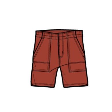 Playwear Shorts - Redrock