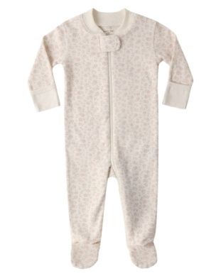 Zip Long Sleeve Sleeper Footie - Ditsy