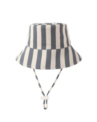 Bucket Sunhat Retro Ocean Stripe
