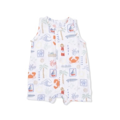 Club Mediterranean - Sleeveless Shortie Romper