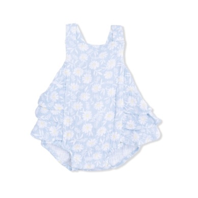 Western Daisies - Ruffle Sunsuit