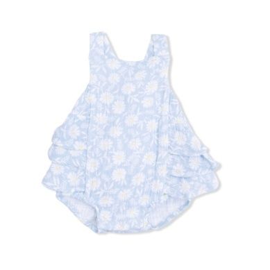 Western Daisies - Ruffle Sunsuit