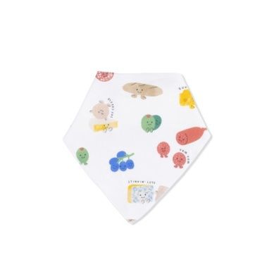 Charcuterie Cuties - Bandana Bib