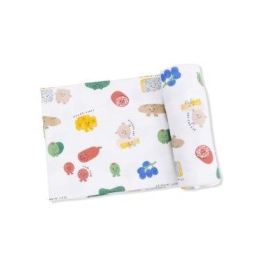 Charcuterie Cuties - Swaddle Blanket