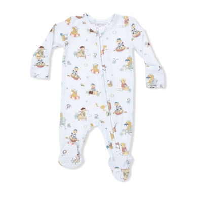 Lake Buddy Dogs - 2 Way Zipper Footie