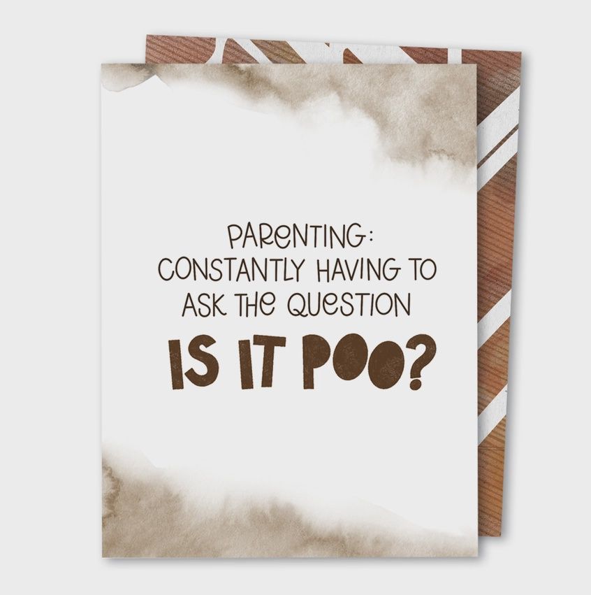 Is it Poo Parenting Card