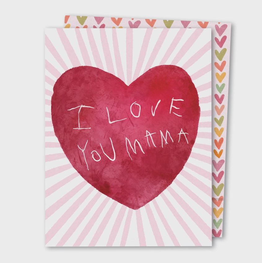 Love You Mama Mother's Day Card
