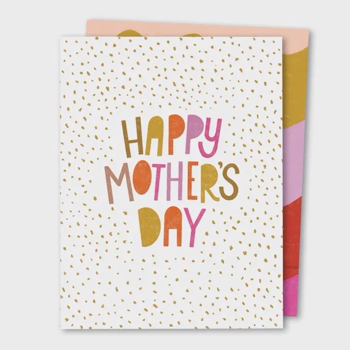 Happy Mother's Day Colorful Modern Card