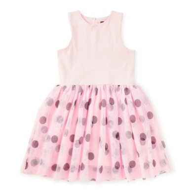 Printed Tulle Ballet Dress