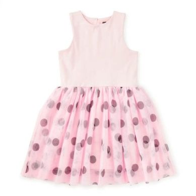 Printed Tulle Ballet Dress