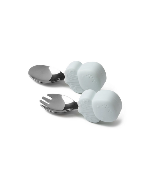 Learning Spoon & Fork Set - Octopus