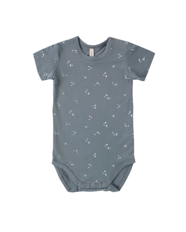 Bamboo Short Sleeve Bodysuit - Starlight