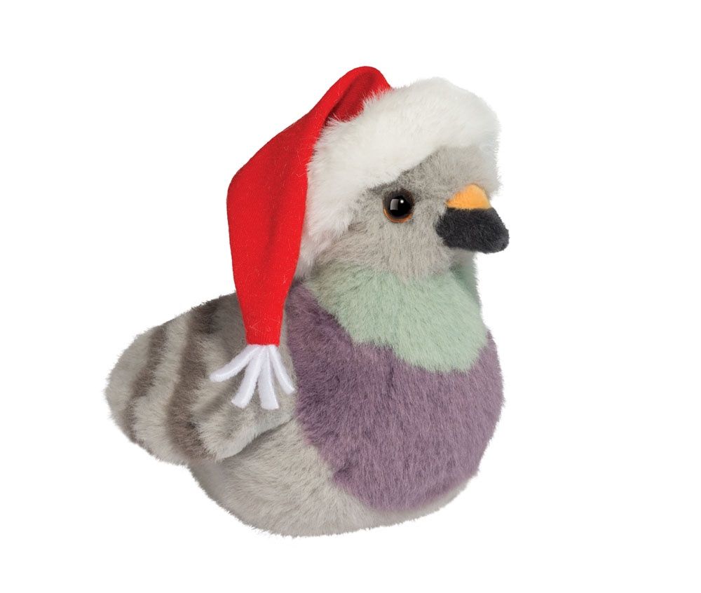 Santa Pigeon Stuffie