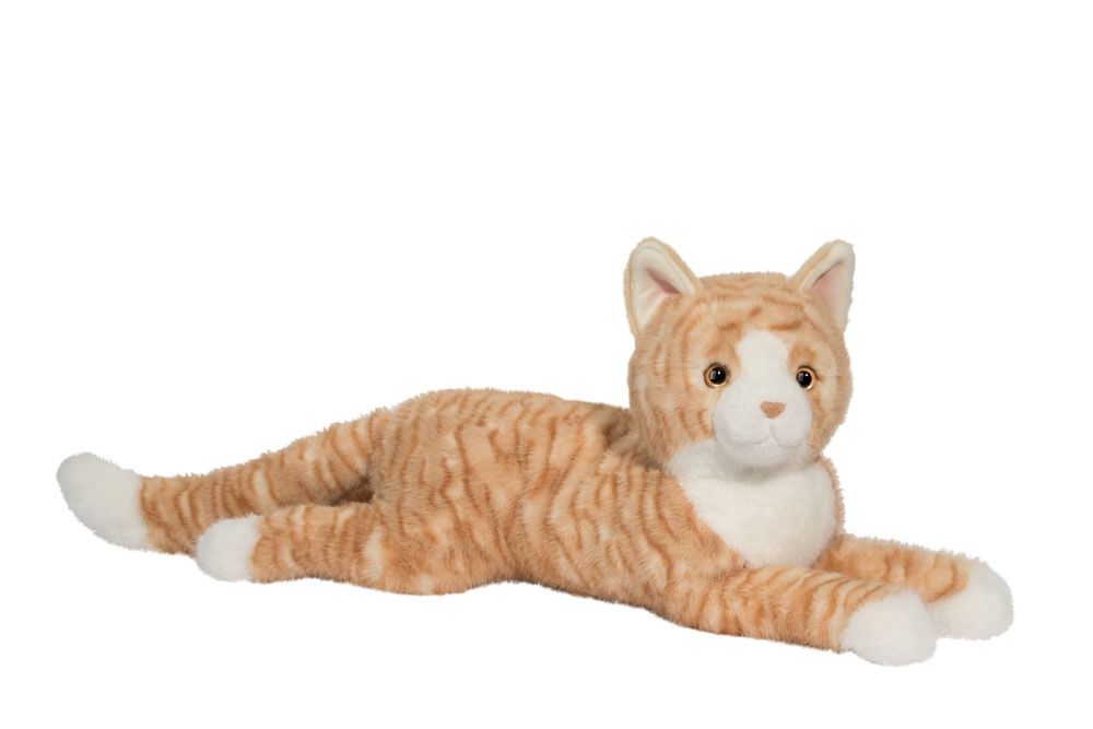Schnookie Orange Striped Cat Stuffie