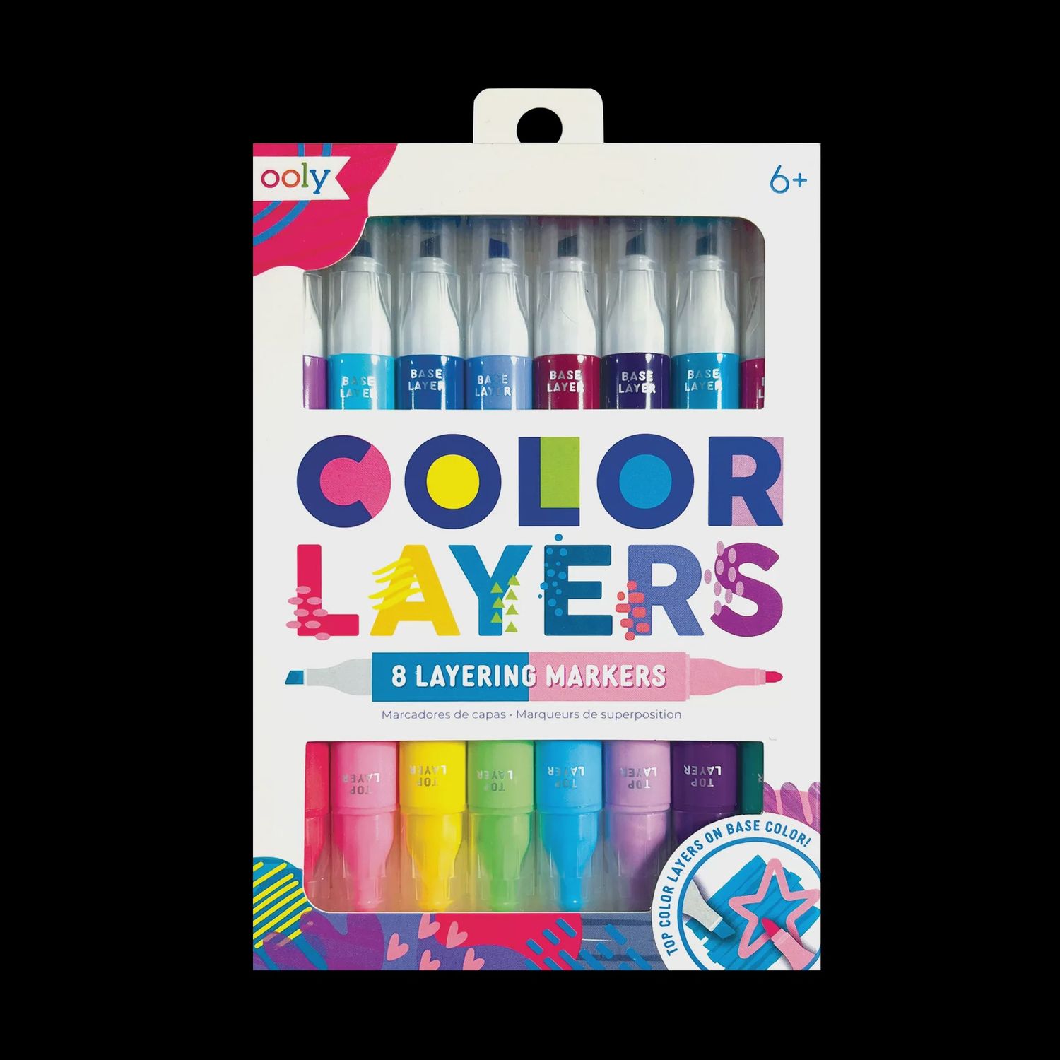 Color Layers: Double-Ended Layering Markers