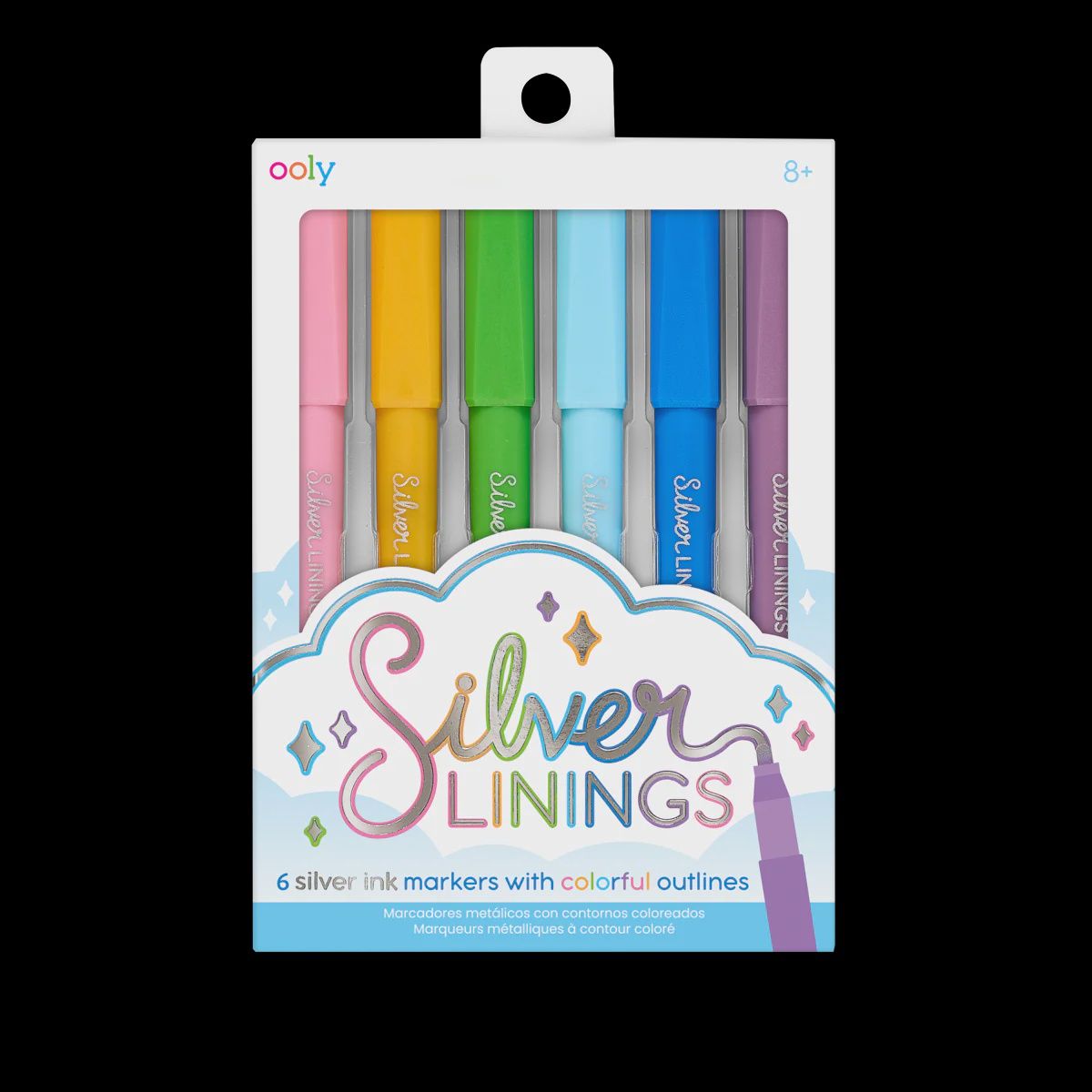 Silver Linings: Colorful Outline Markers