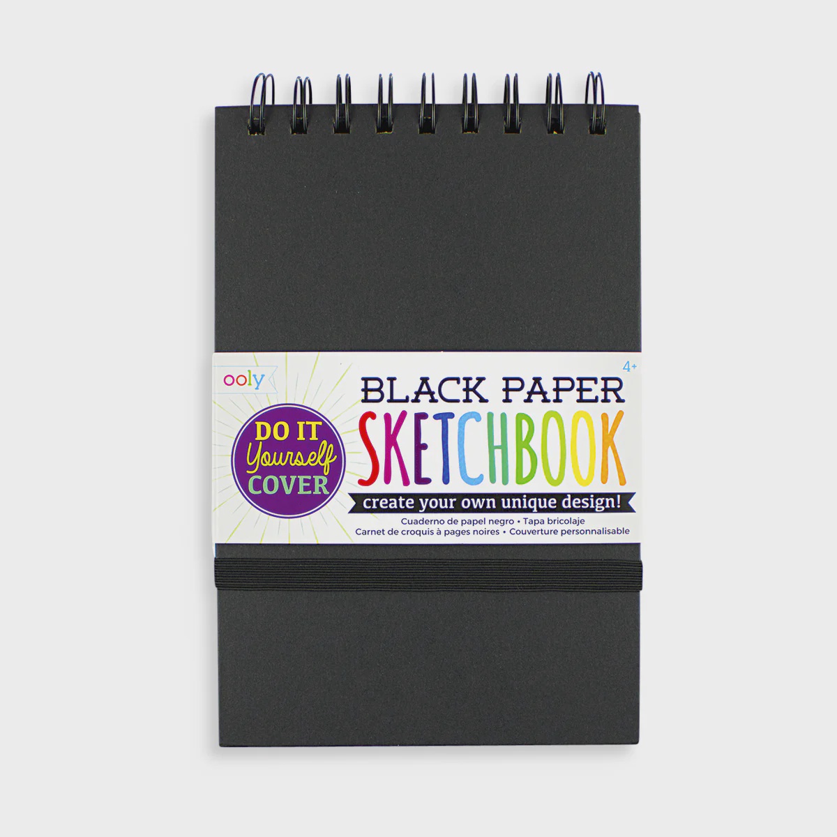 DIY Cover Sketchbook Black Paper