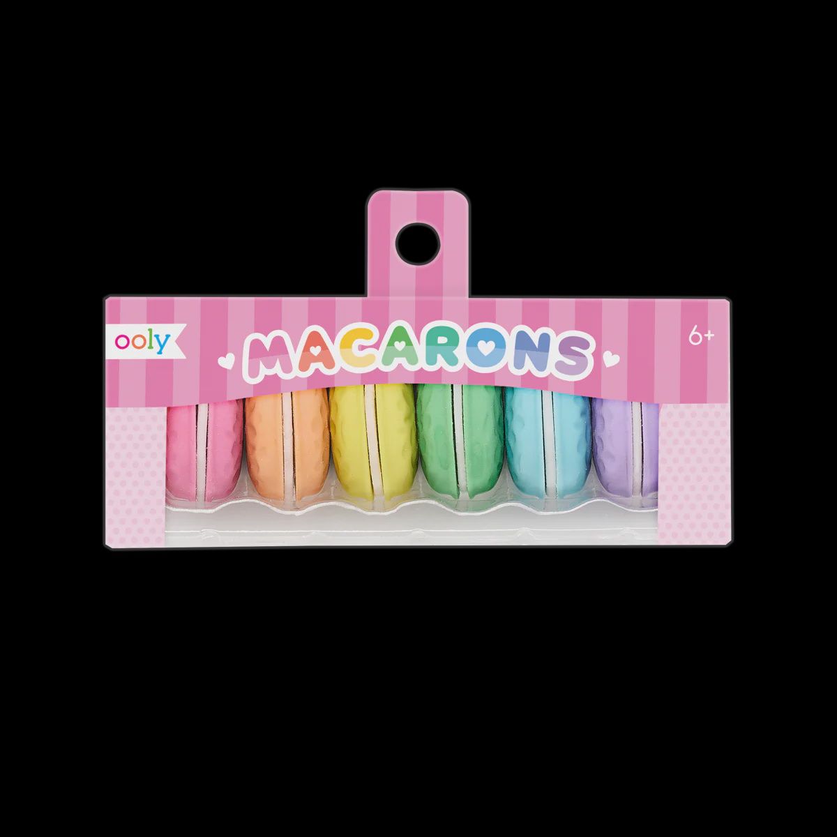 Macarons: Vanilla Scented Puzzle Erasers