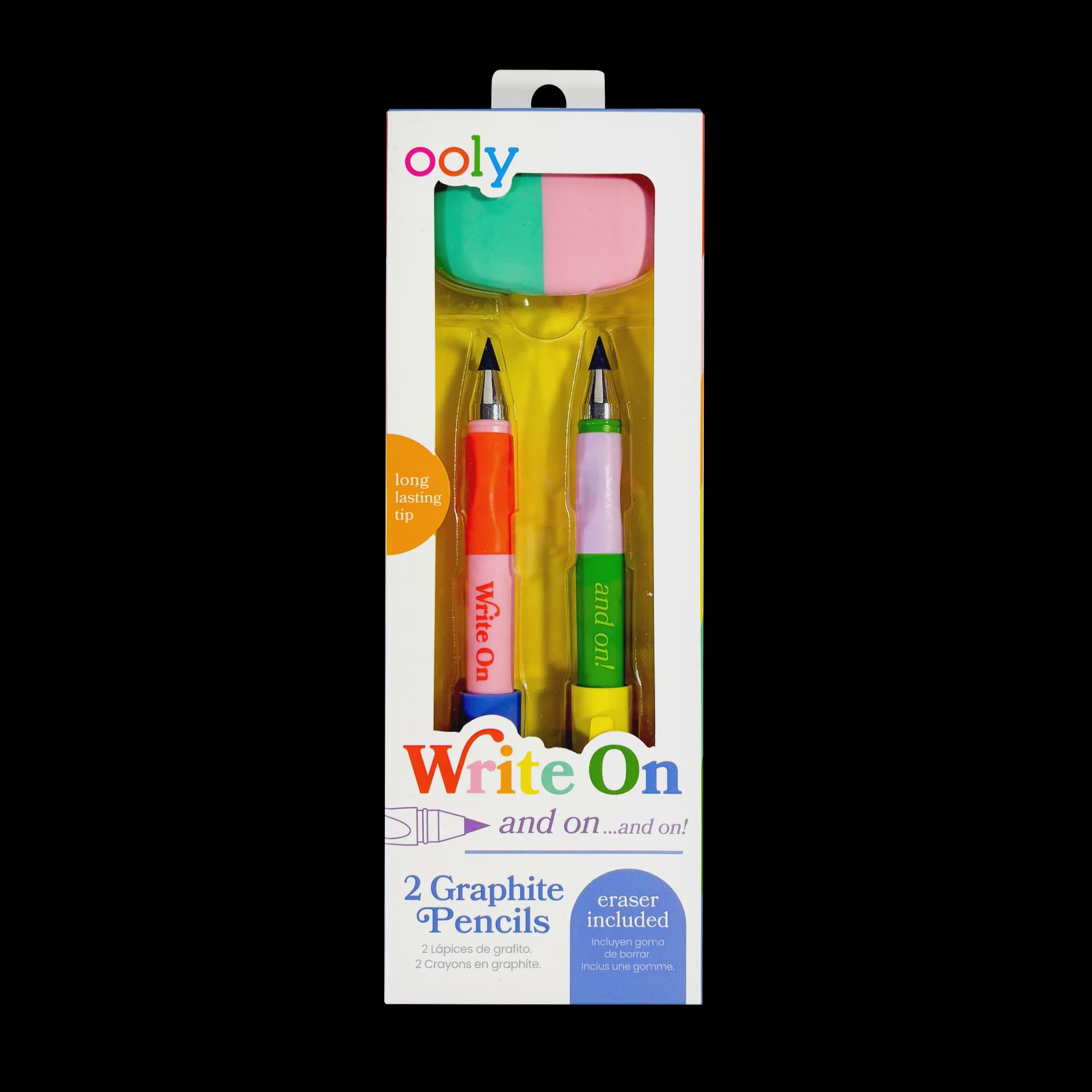 Write On: Graphite Pencils + Eraser