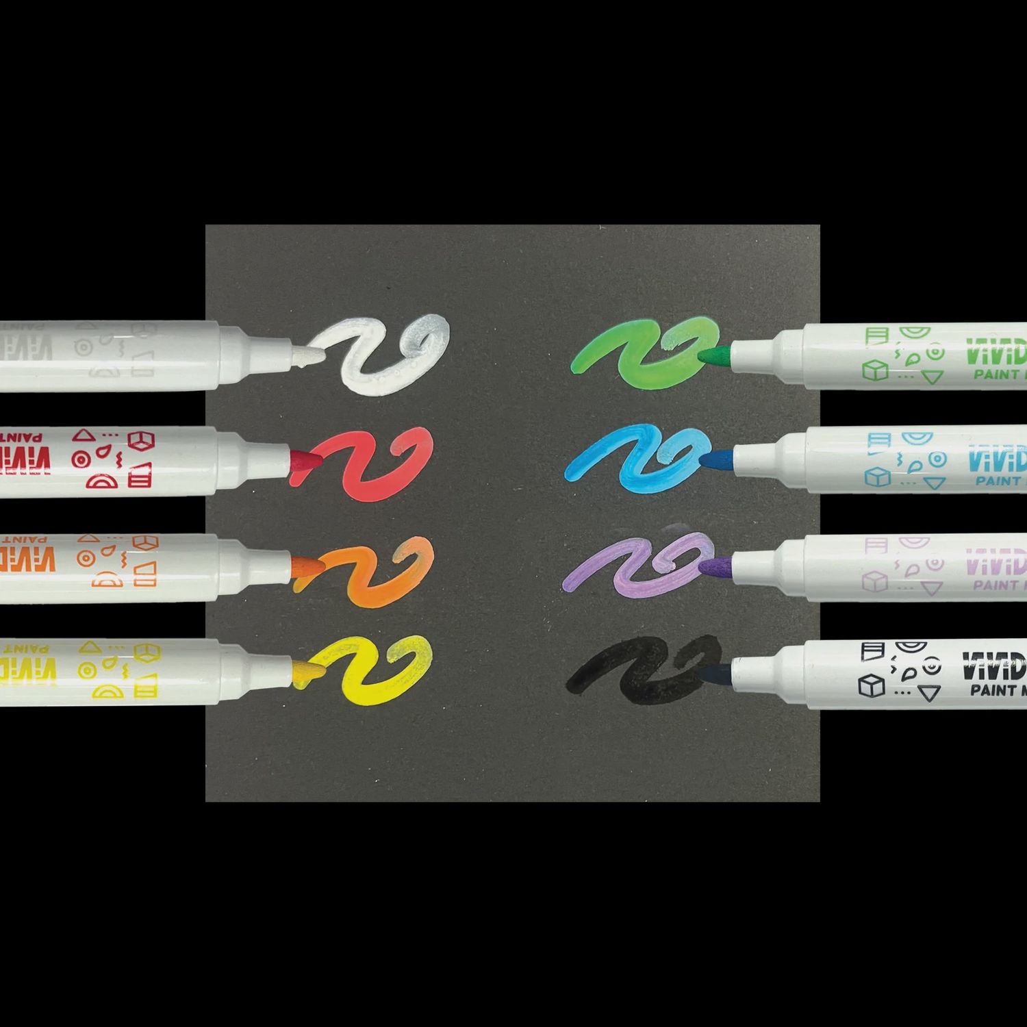 Vivid Pop!: Opaque Water-Based Paint Markers - Classic