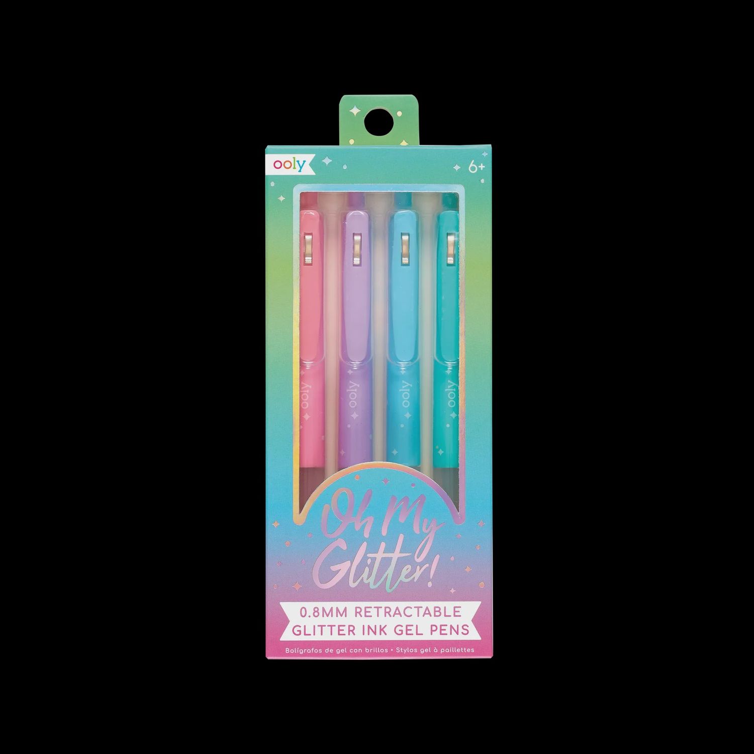 Oh My Glitter!: Retractable Glitter Ink Gel Pens